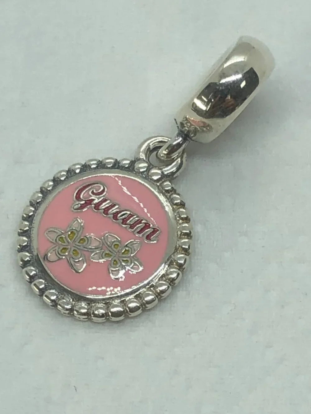 ✨ ✨Pandora Plumeria Guam Exclusive Dangle Charm